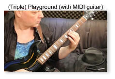 (Triple) Playground (with MIDI guitar)