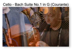 Cello - Bach Suite No.1 in G (Courante)
