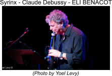(Photo by Yoel Levy) Syrinx - Claude Debussy - ELI BENACOT